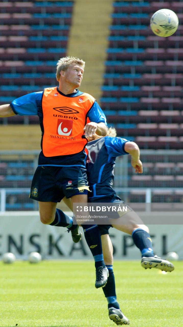 Marcus Allbäck och Christoffer Andersson, Sverige