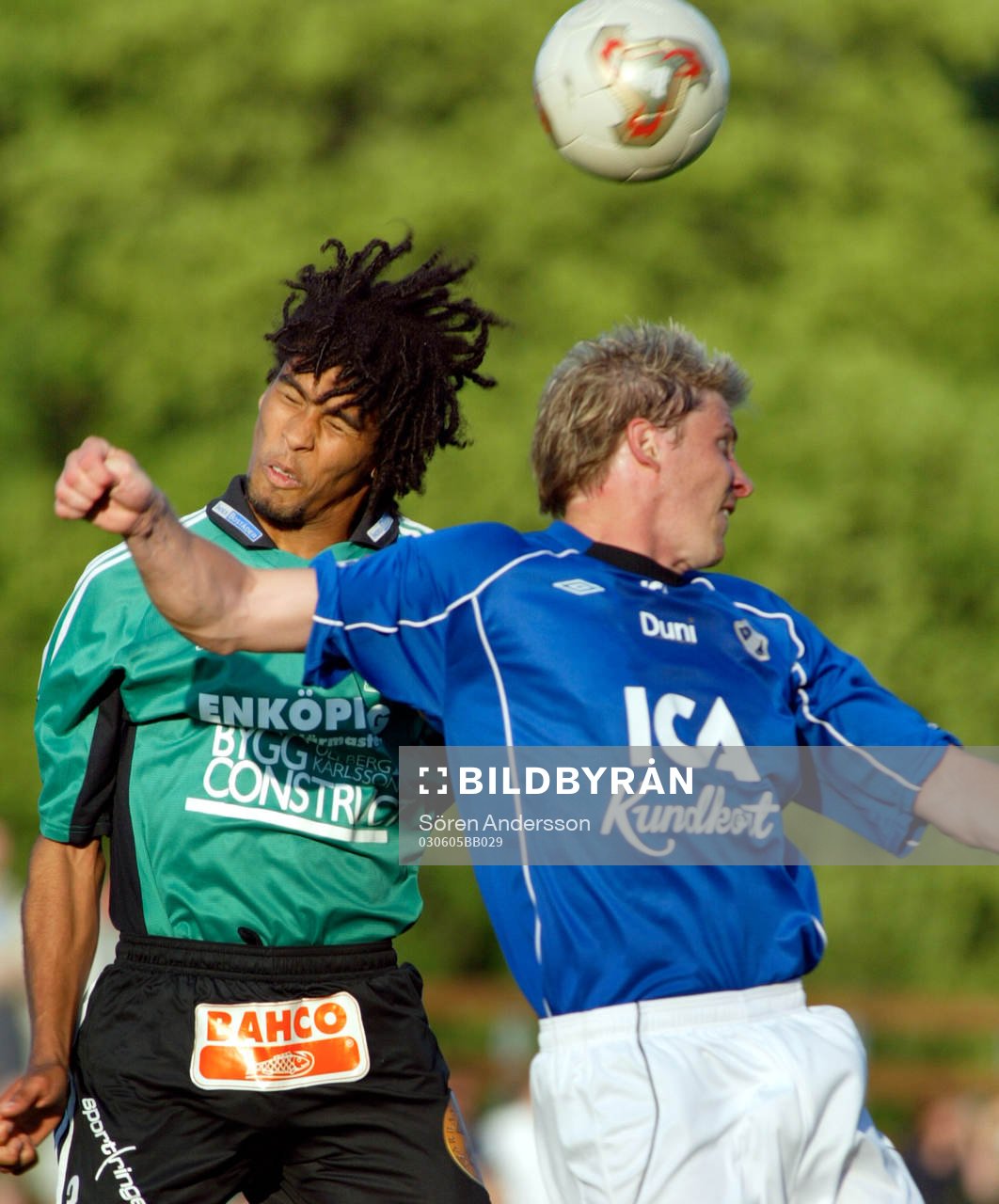 Marco Da Silva, Enköping  och Olle Kullinger, Halmstad