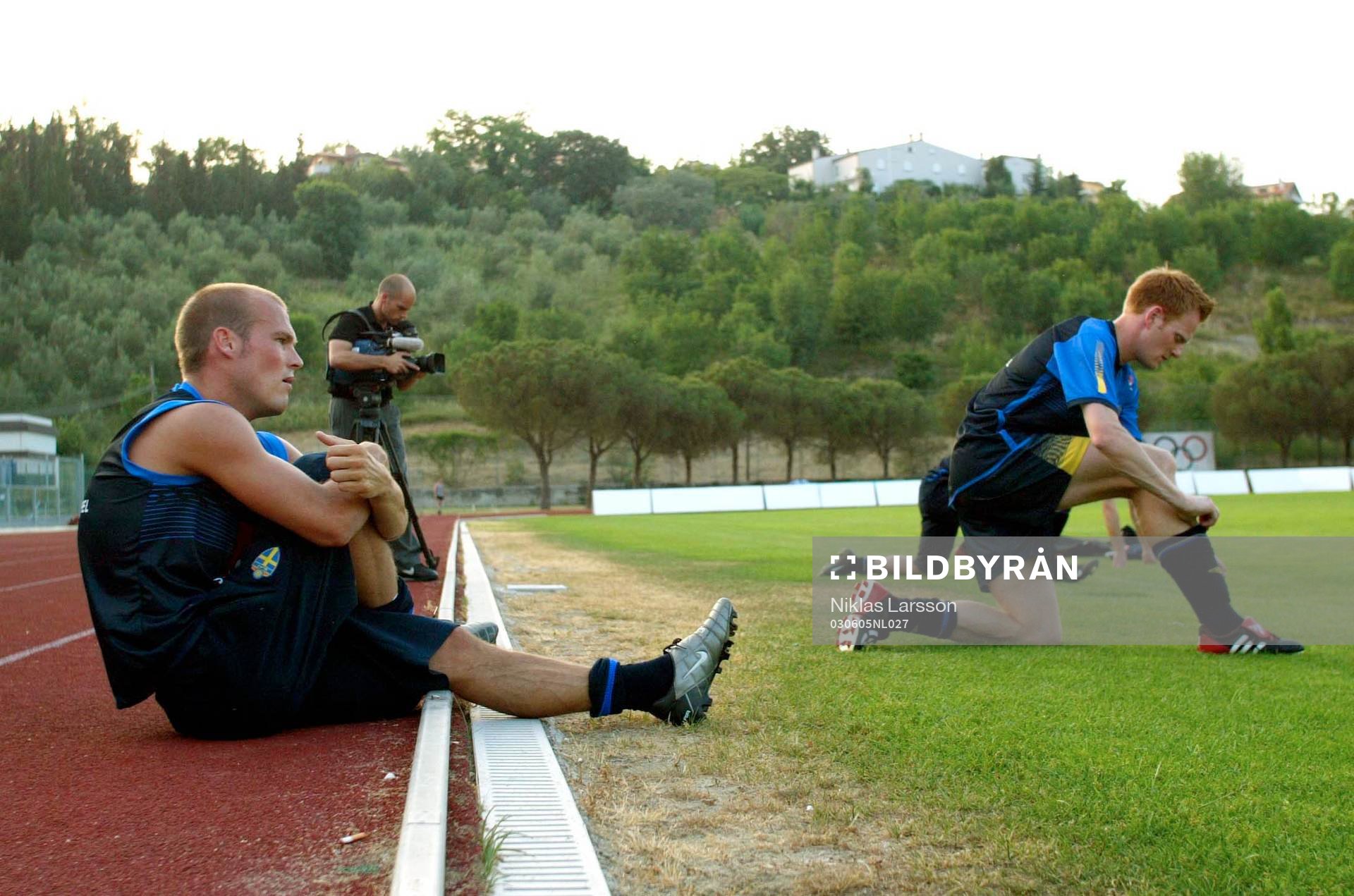 Fredrik Ljungberg och Michael Svensson, Sverige