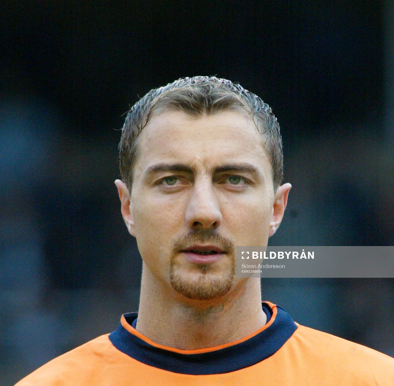 Jerzy Dudek, målvakt, Polen. Porträtt