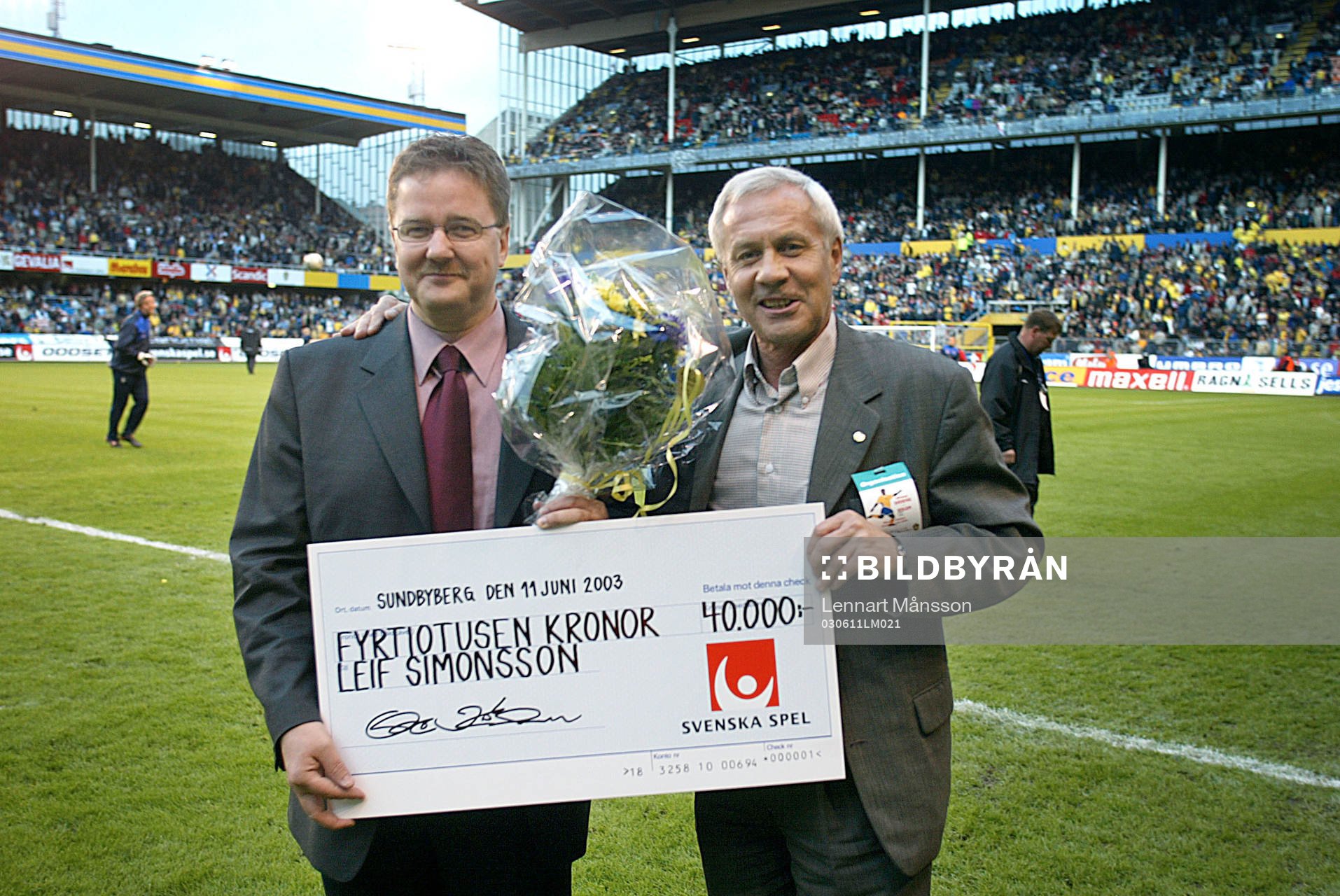 Leif Simonsson och Ove Kindvall