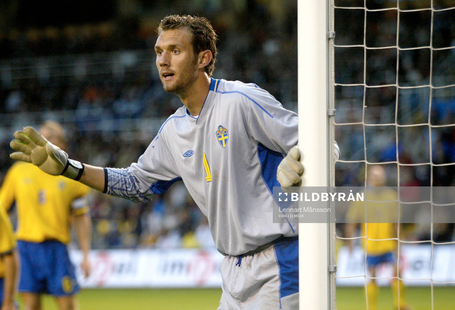 Andreas Isaksson, målvakt, Sverige