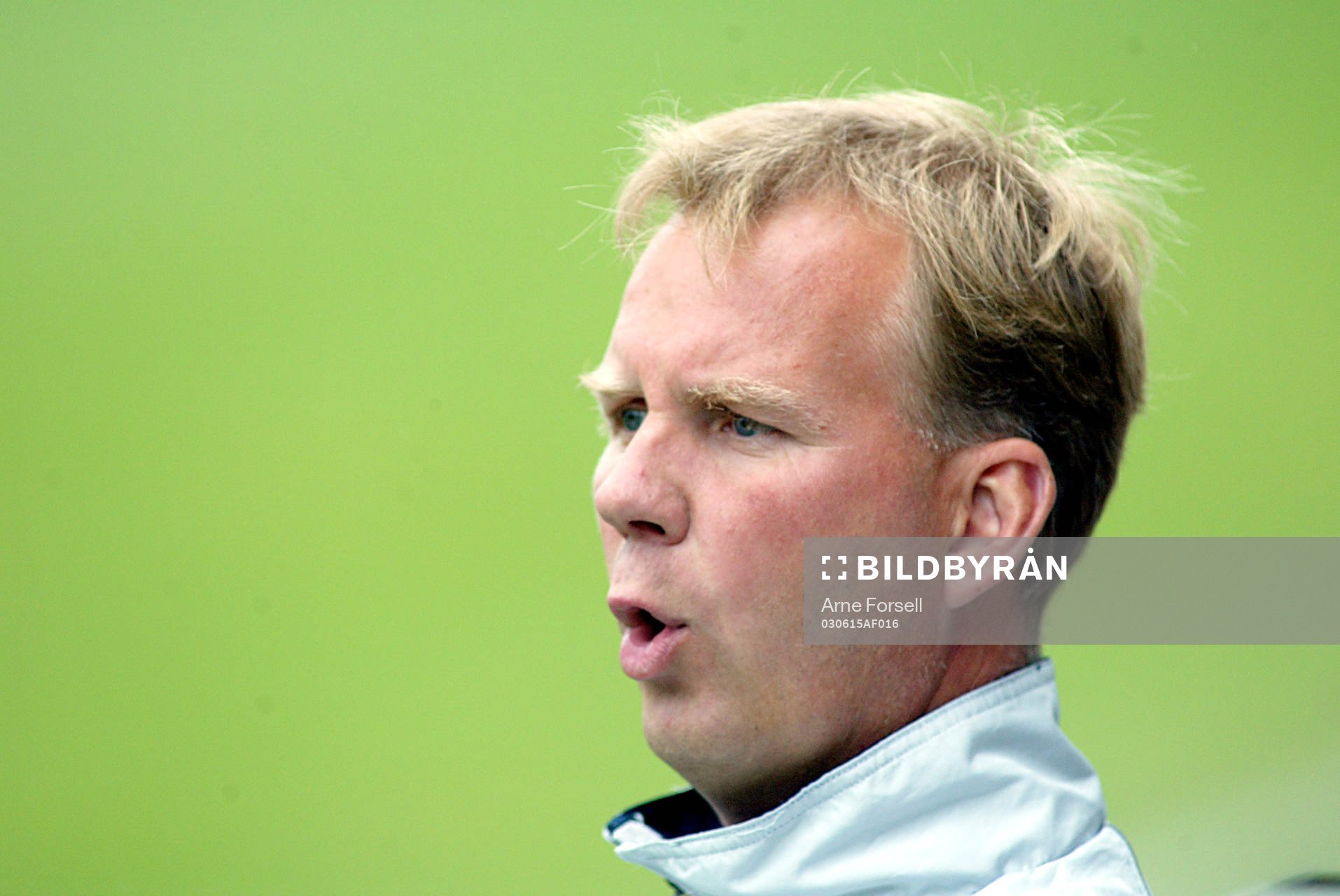 Fotboll. Superettan. Örjan Glans, tränare Falkenberg