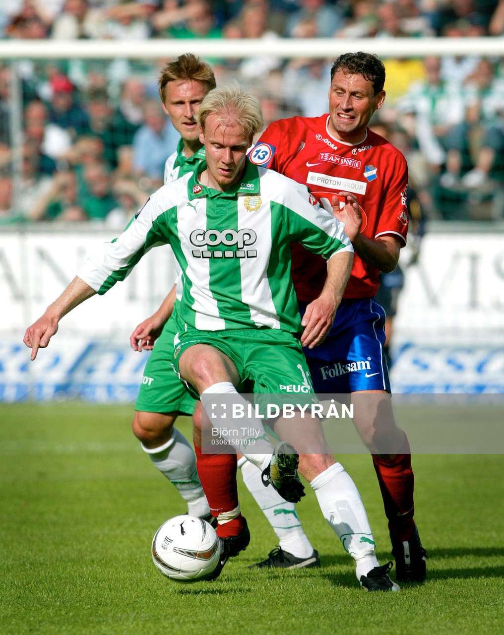 Jonas Stark, Mikael Andersson, Hammarby och Andreas