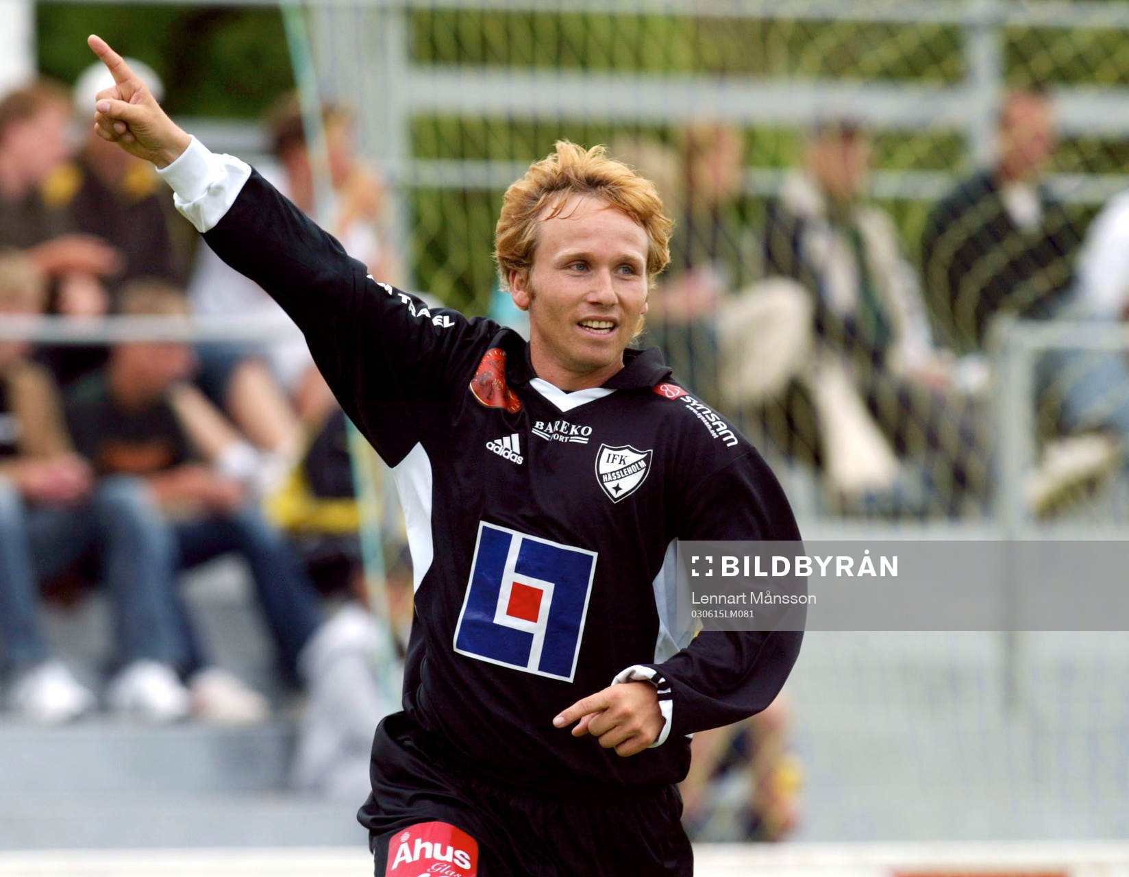  Anders Karlsson, jubel.