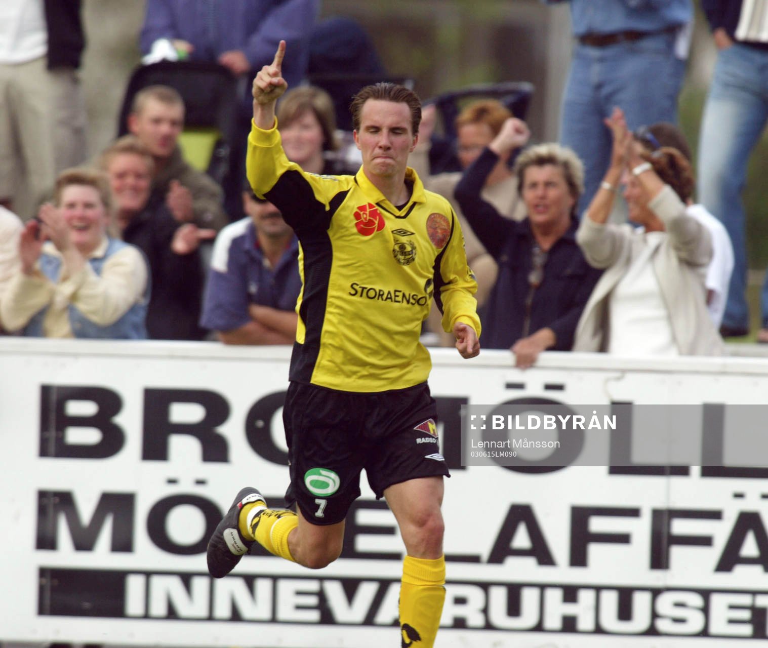 Daniel Nicklasson, jubel