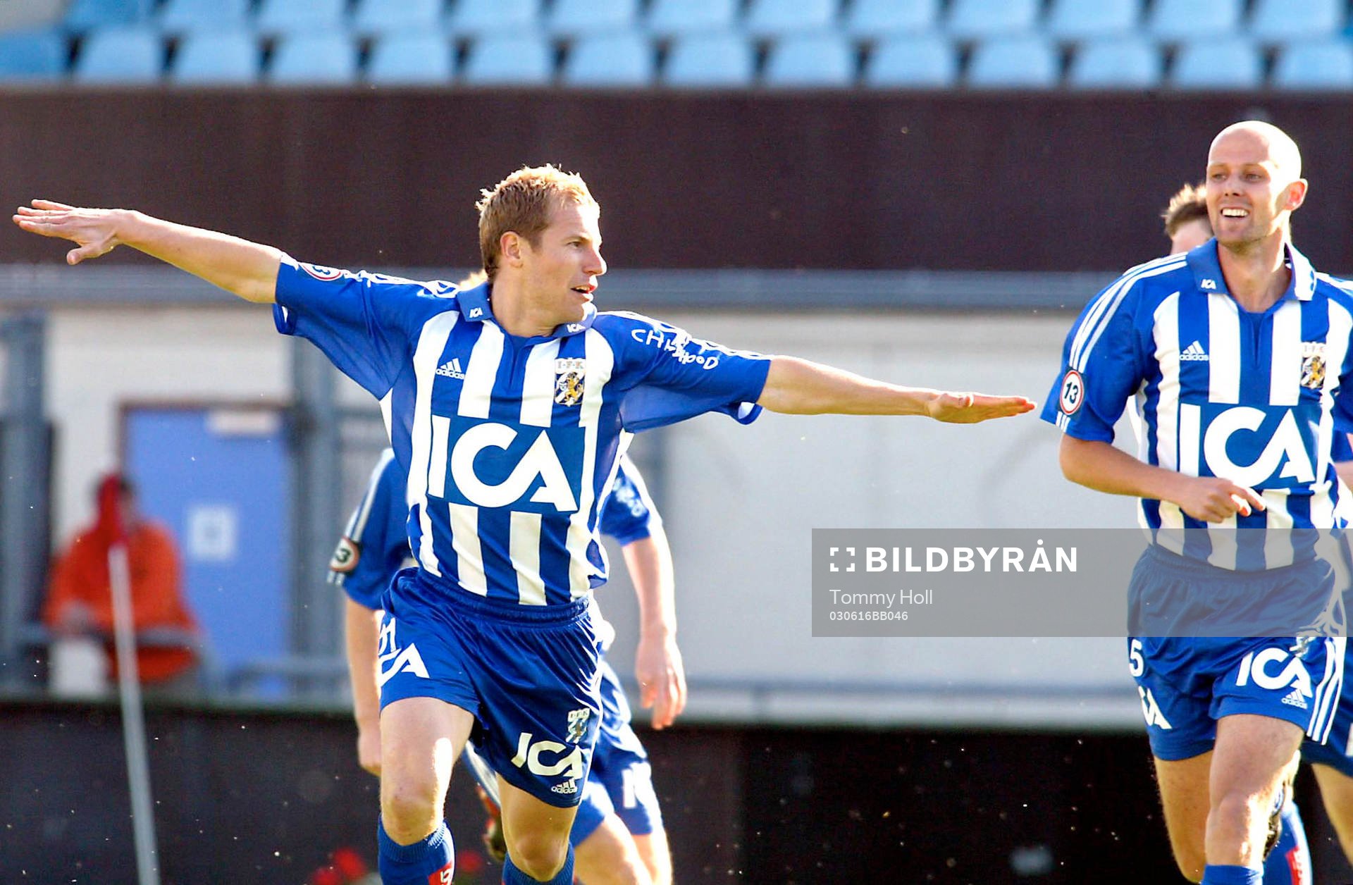 Jonas Henriksson, jubel