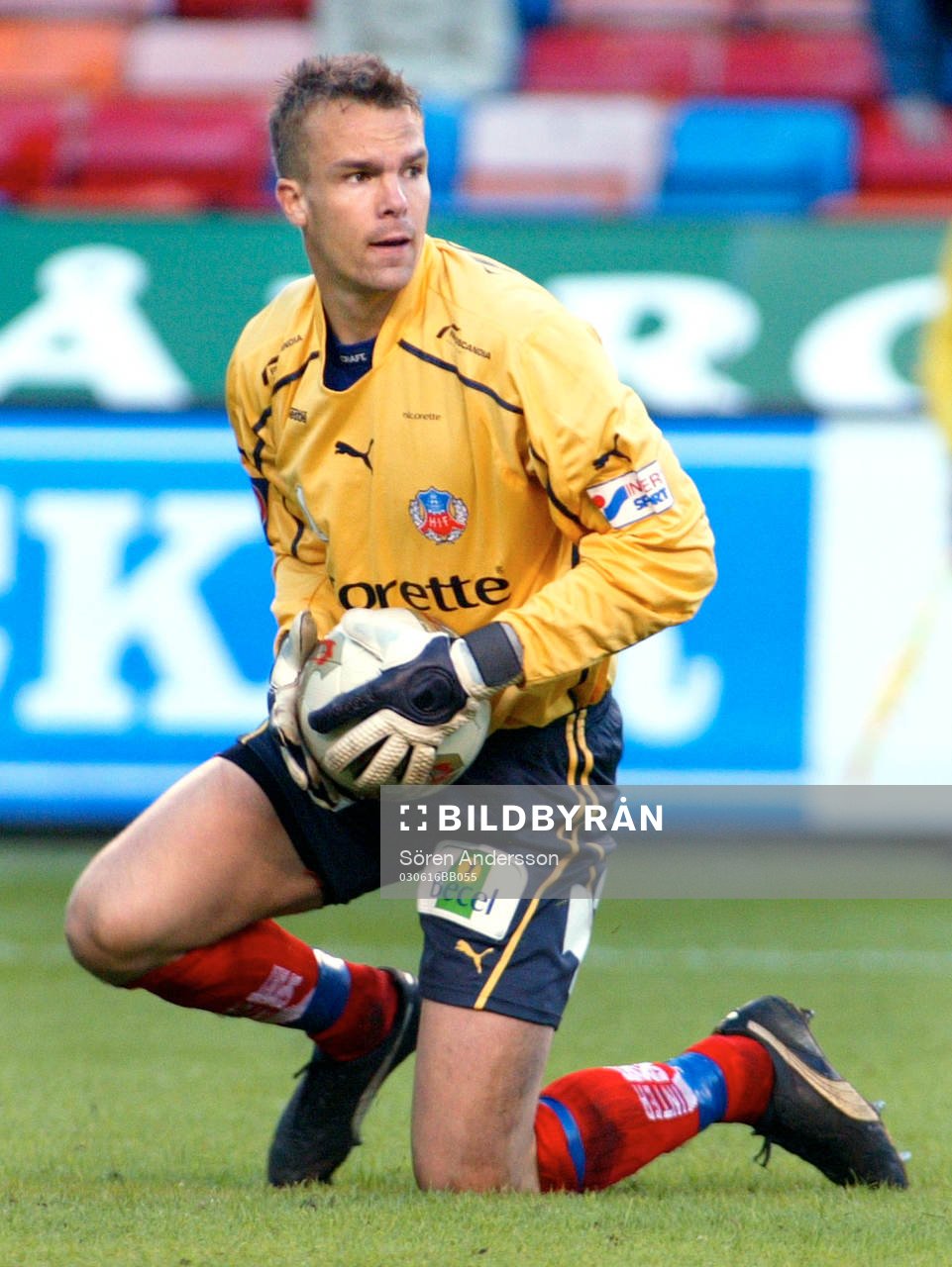 Fredrik Larsson, målvakt, Helsingborg