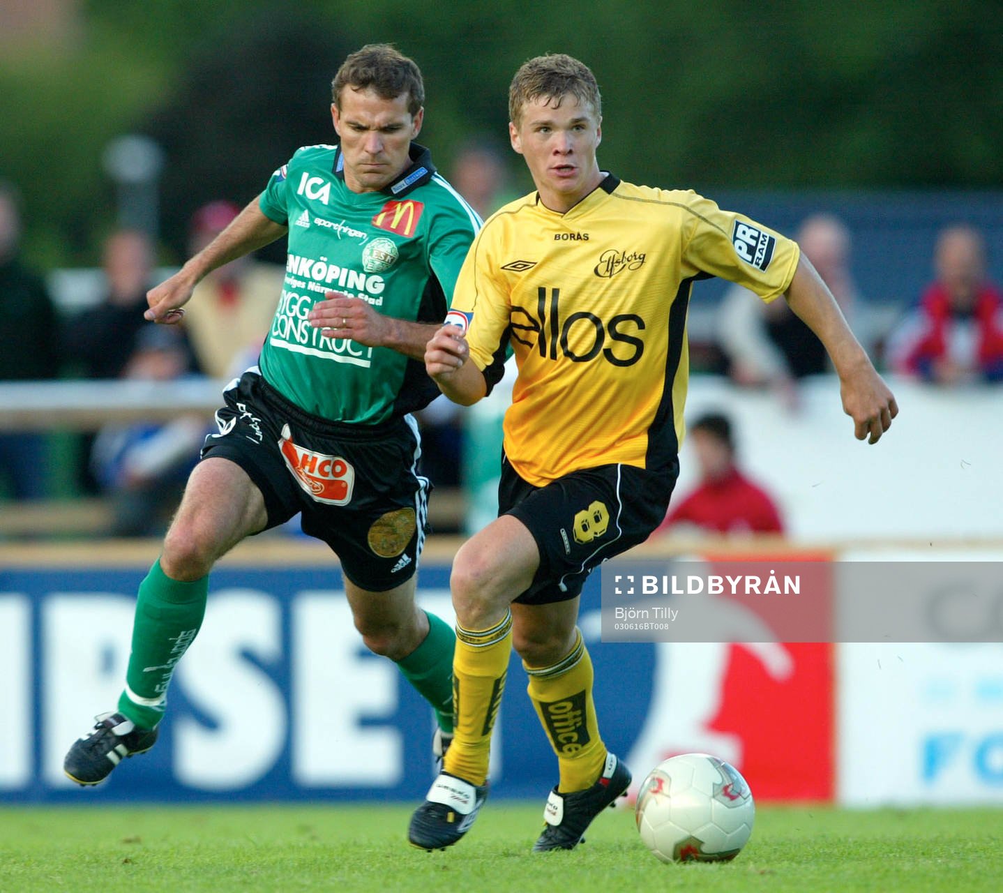Nichlas Norell, Enköping och Samuel Holmén, Elfsborg