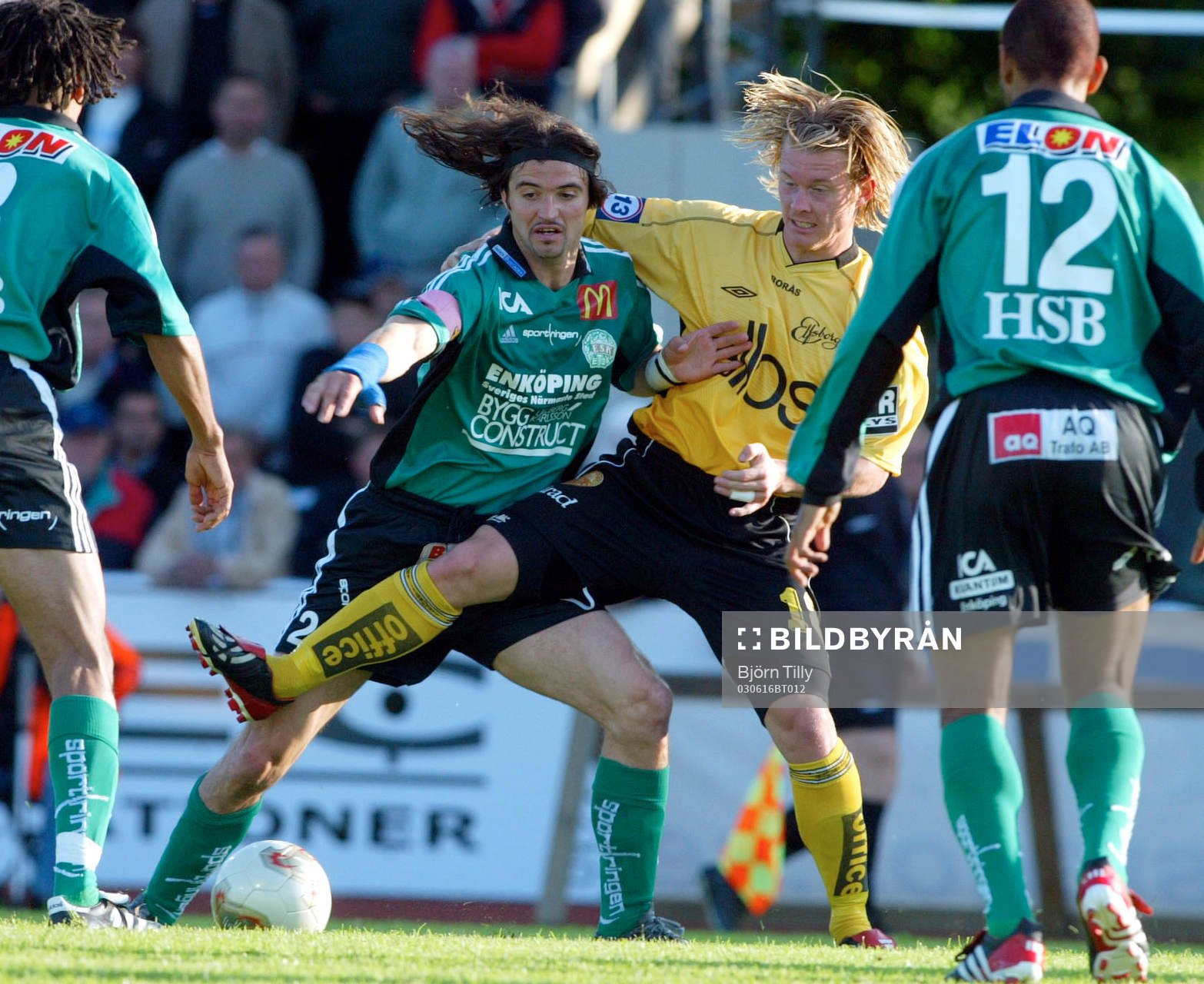 Baskim Sopi, Enköping och Fredrik Berglund, Elfsborg