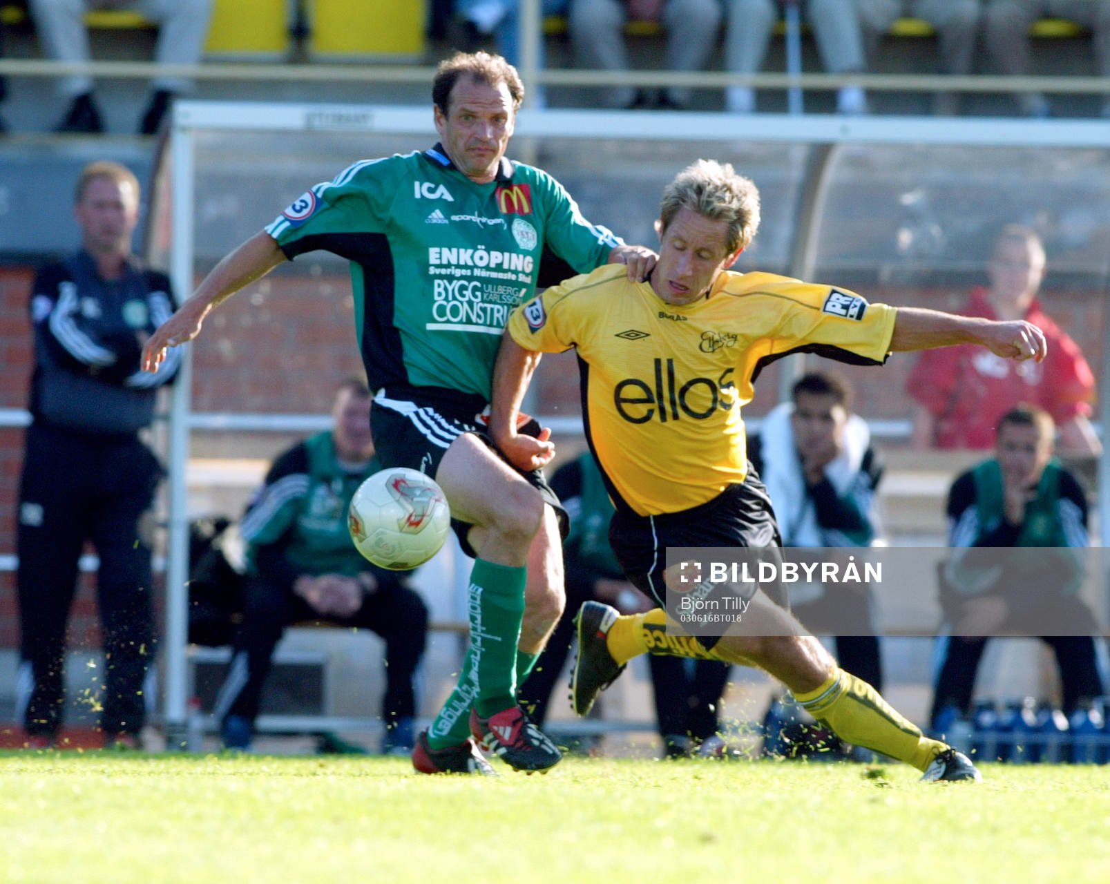 Peter Berggren, Enköping och Johan Karlsson, Elfsborg