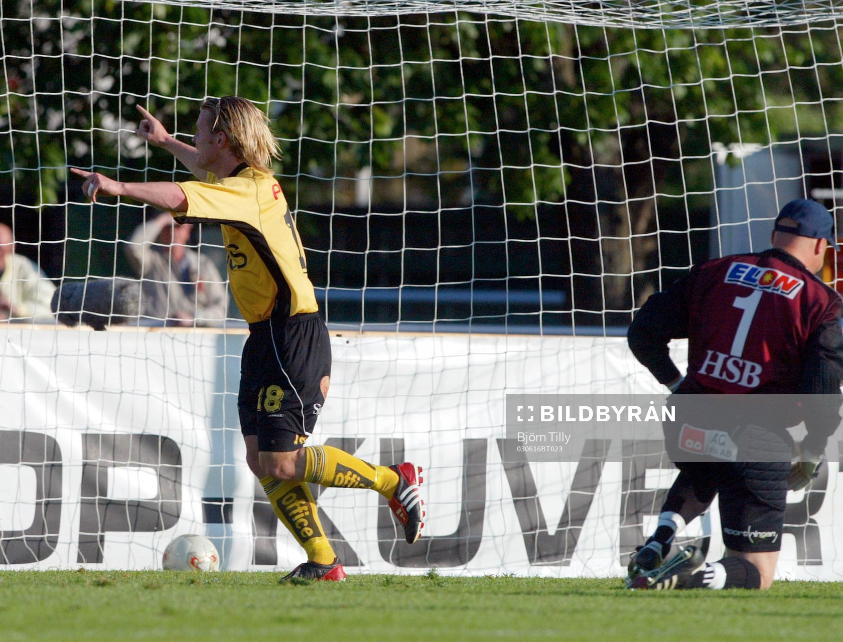 Fredrik Berglund, Elfsborg, jubel