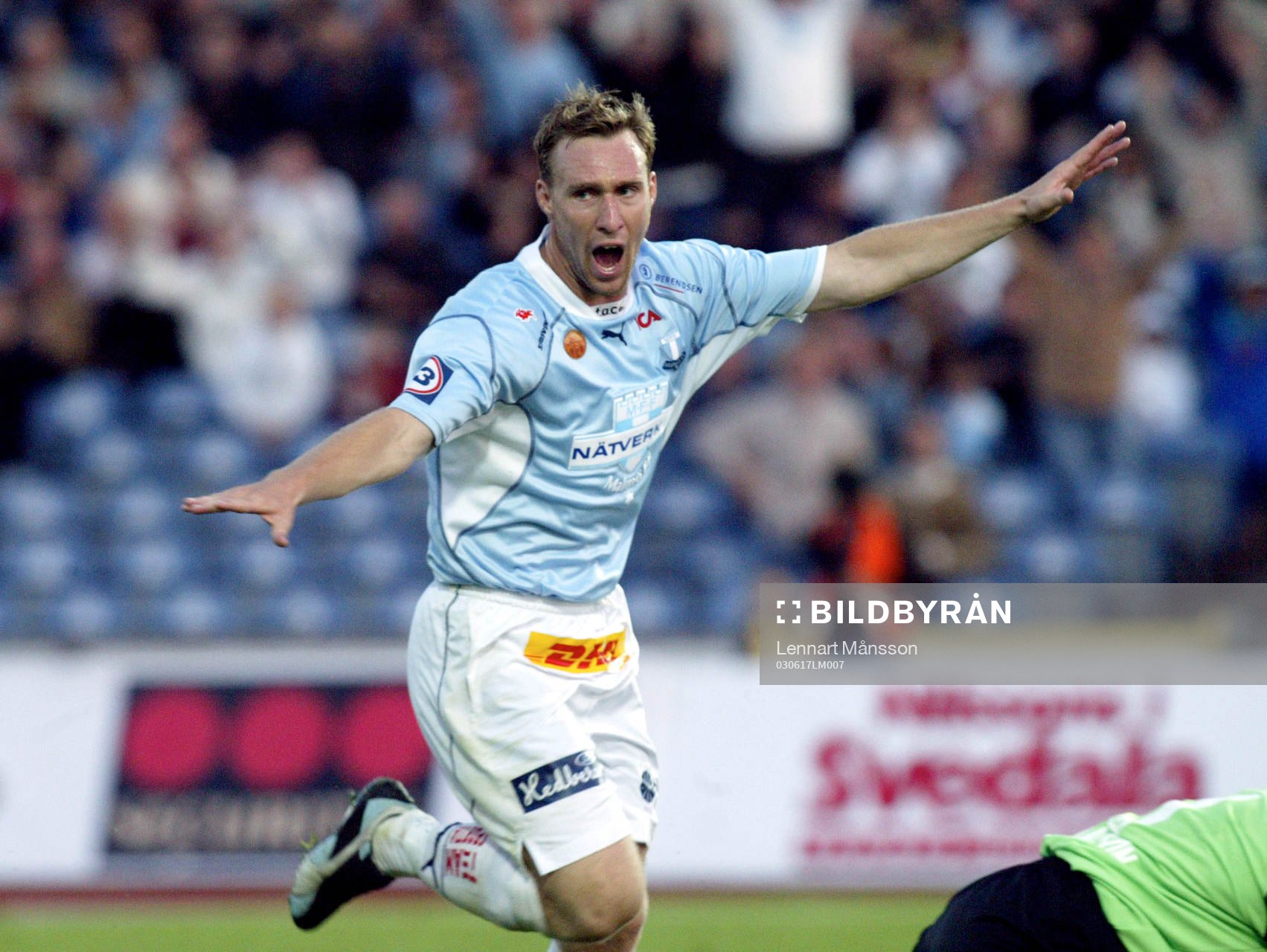 2-1 Niklas Skoog, jubel