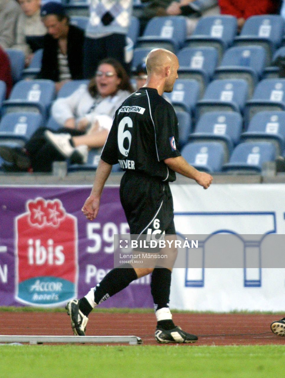 Rött kort för ex-MFF-aren, Mattias Thylander