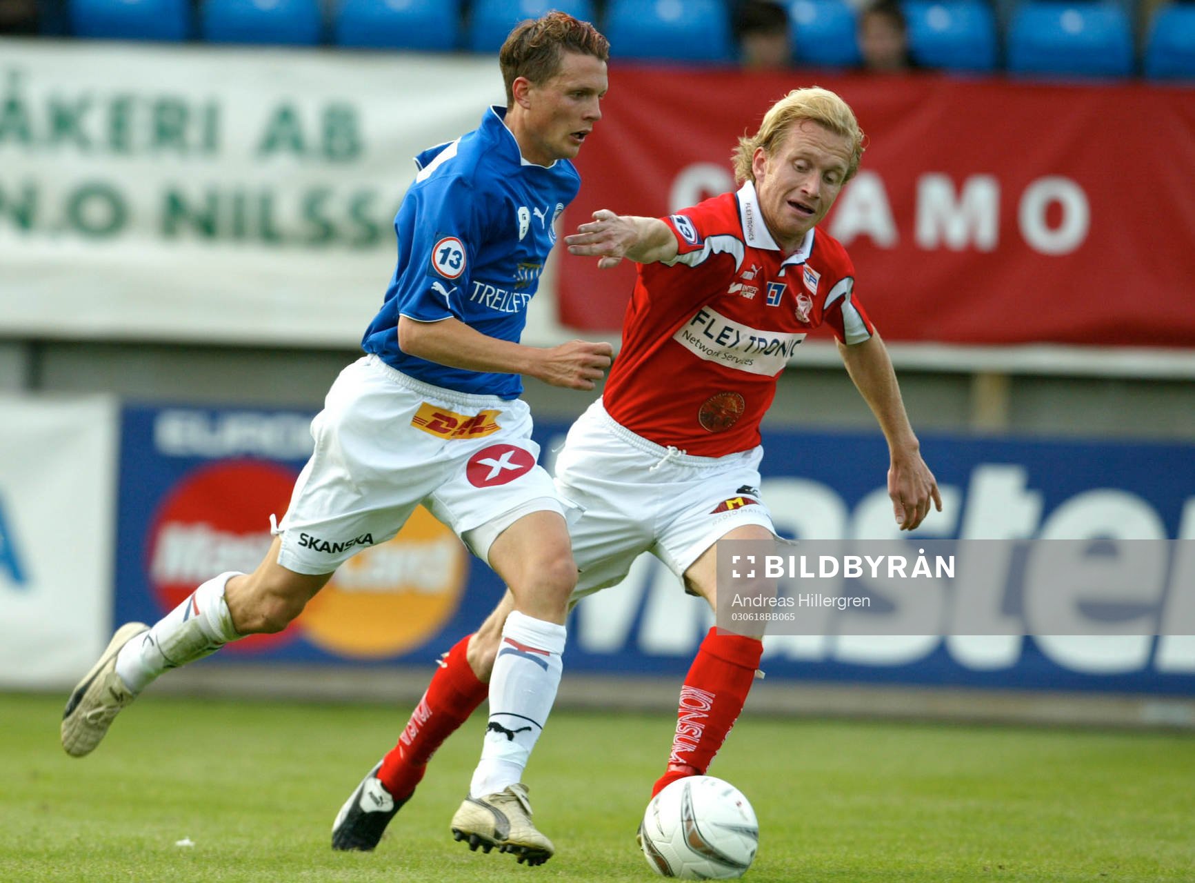 Kristian Haynes, Trelleborg och Niklas Kaldner, Kalmar