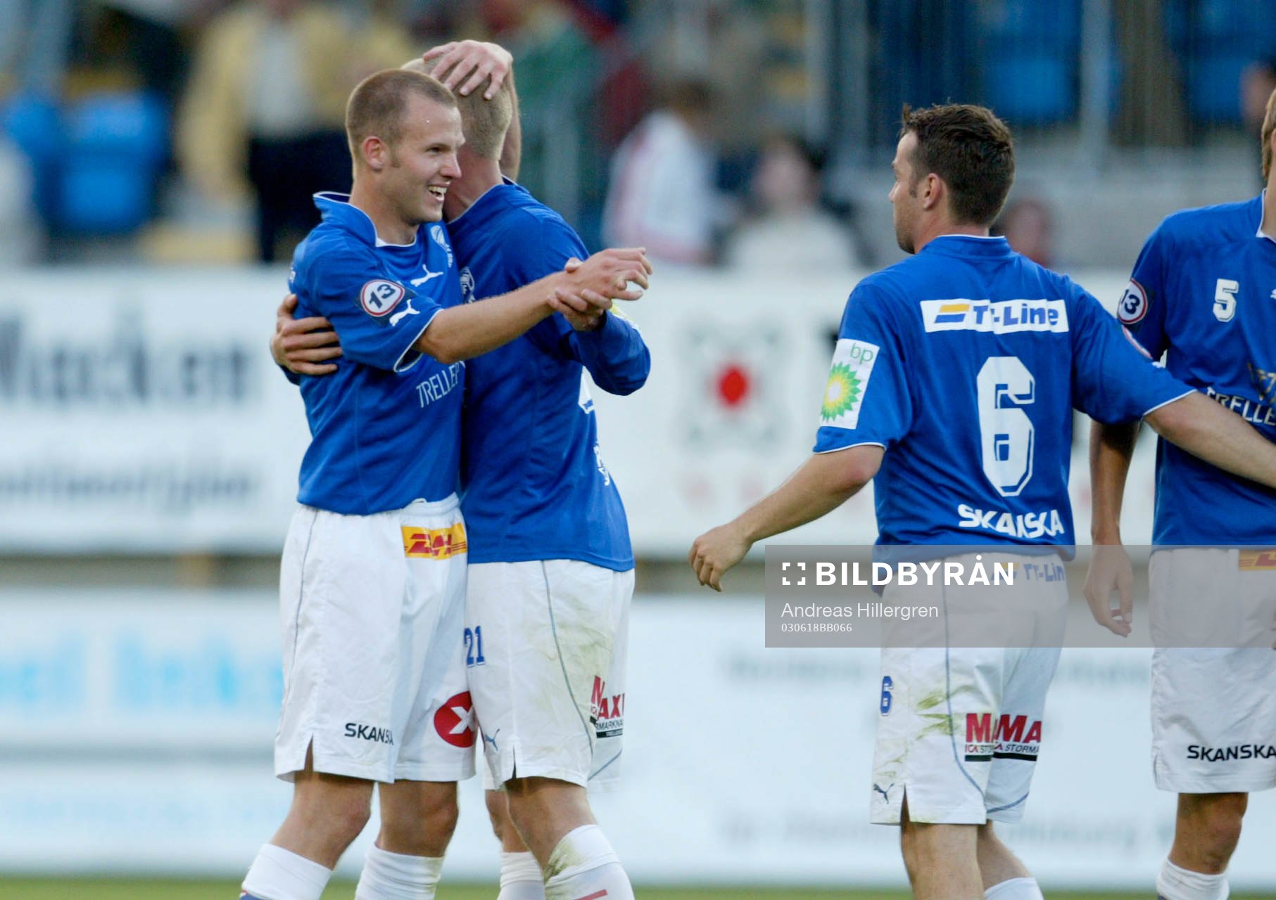 Segerglädje, jubel, målskytt, Patrik Svensson, Trelleborg