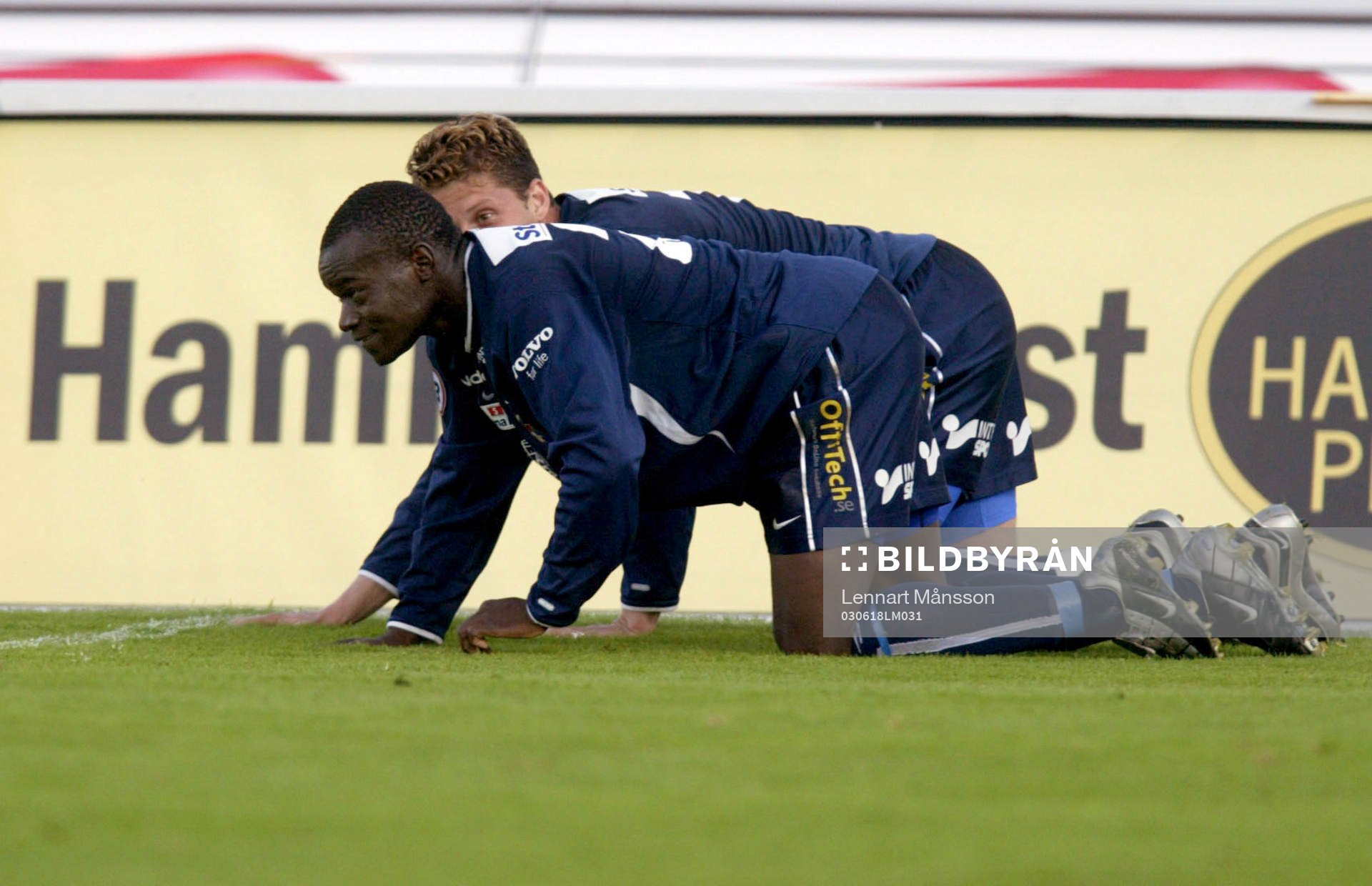 0-2, Edwin Pihri och Paulinho Guara, målgest, krypande