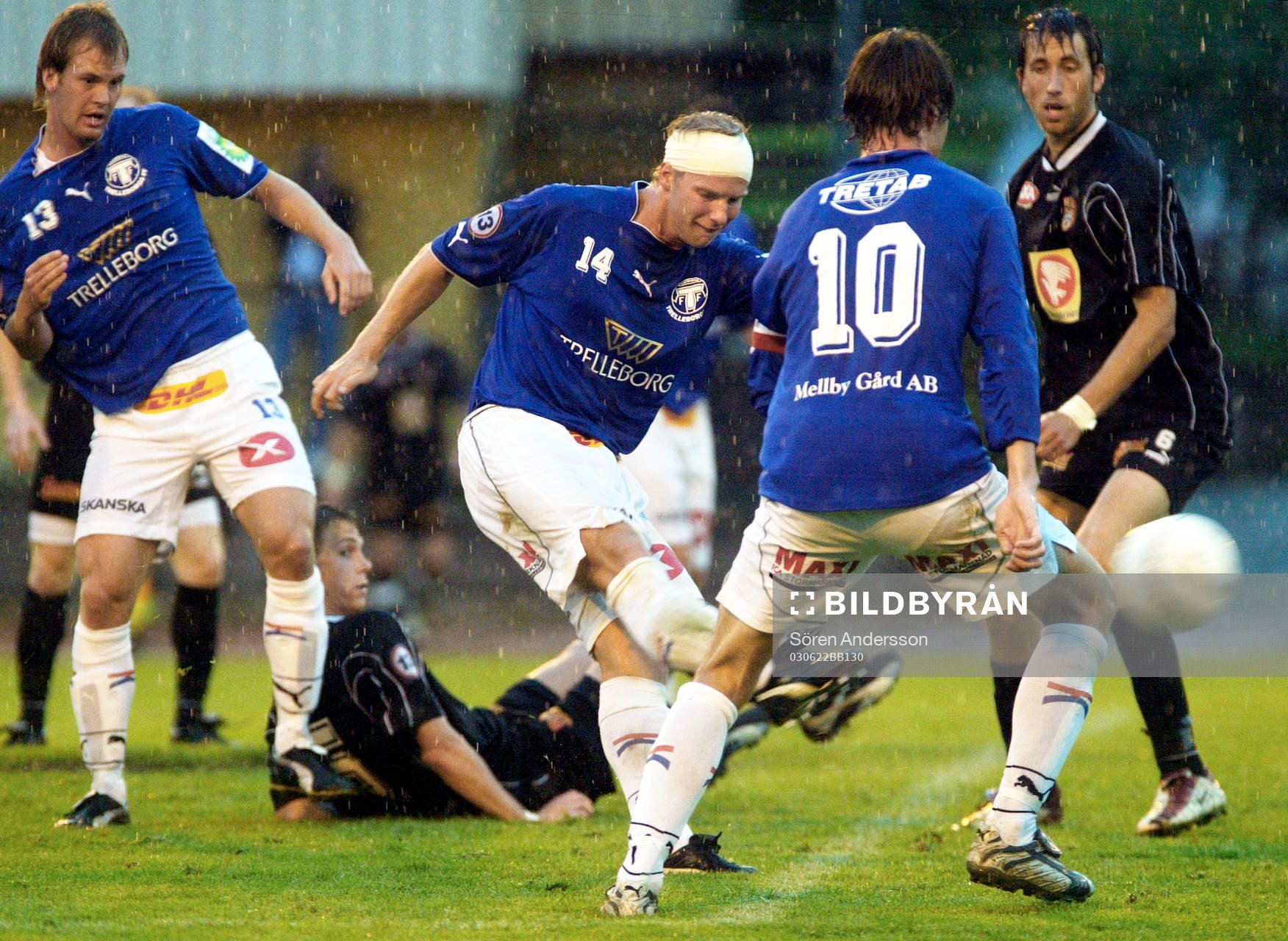 Kenneth Gustavsson, Johan Laursen och Jonas Nilsson,