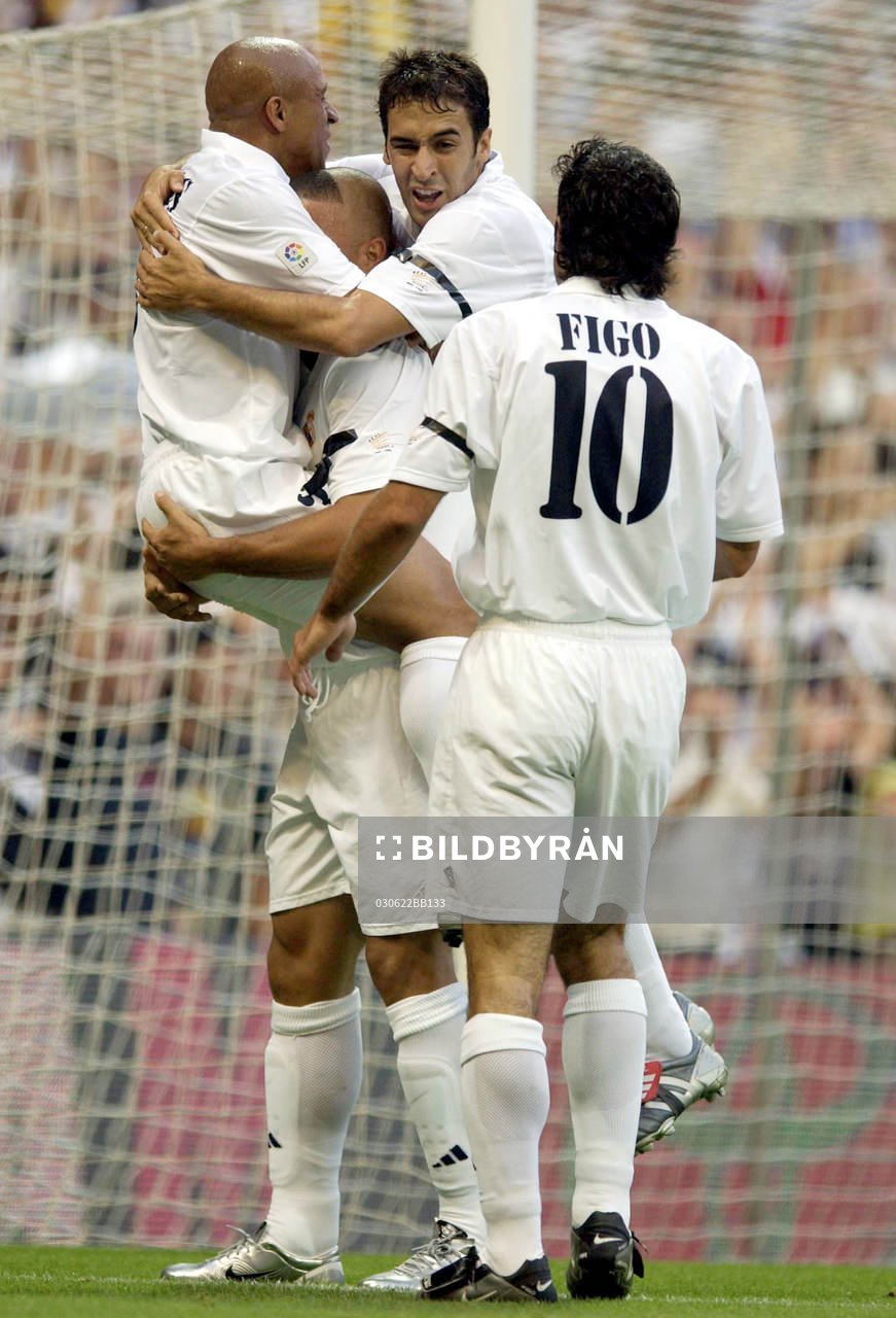  Ronaldo, Real Madrid jublar, jubel.