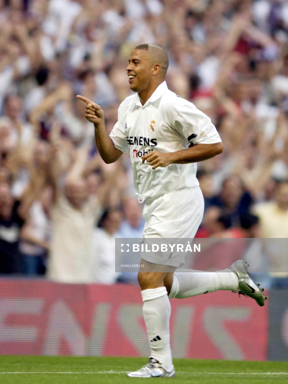  Ronaldo, Real Madrid jublar, jubel.