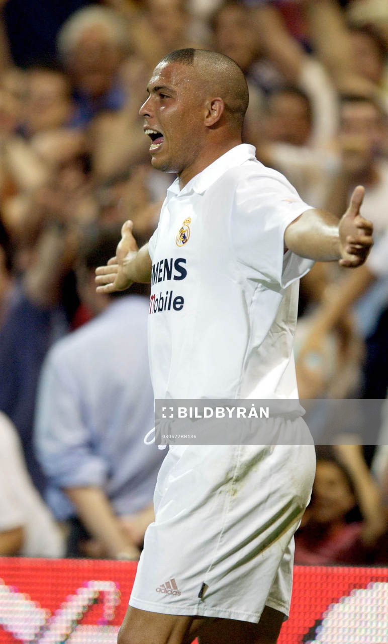  Ronaldo, Real Madrid jublar, jubel.