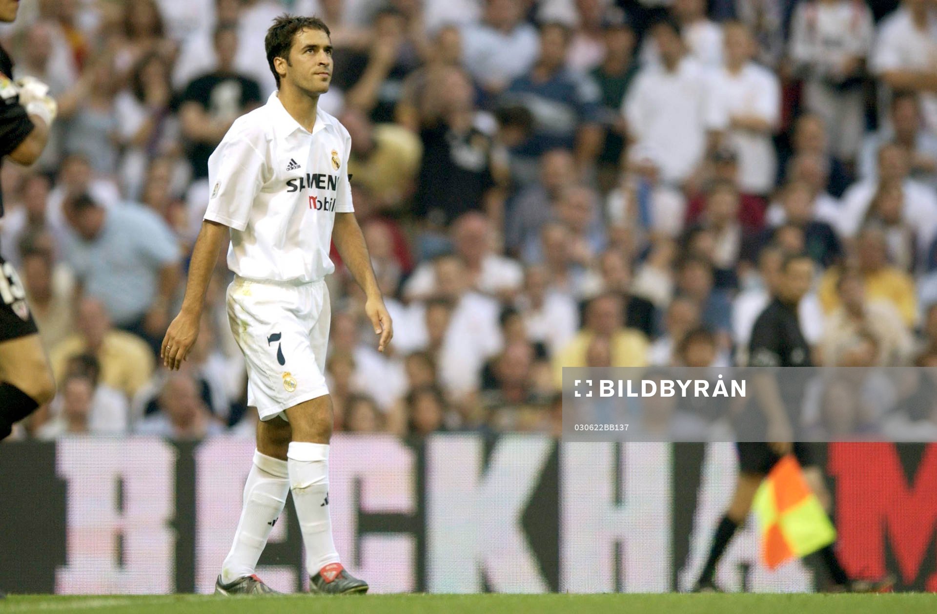 Raul, Real Madrid framför Beckham