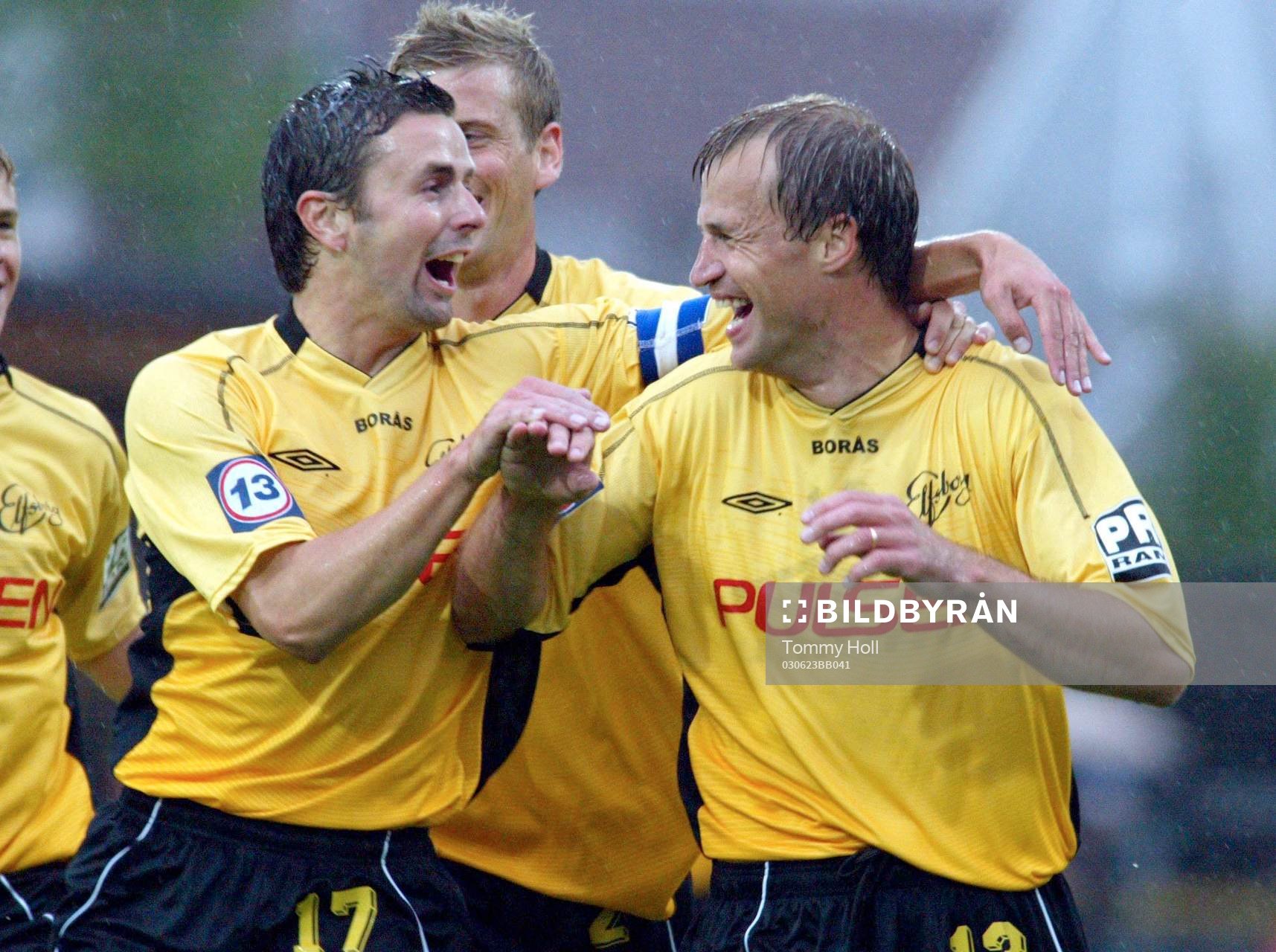 Hasse Berggren, Elfsborg, jubel