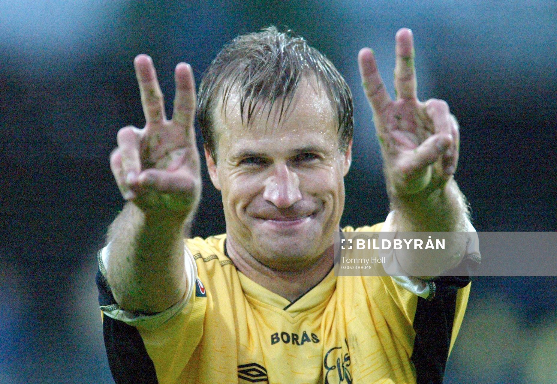 Hasse Berggren, Elfsborg, jubel