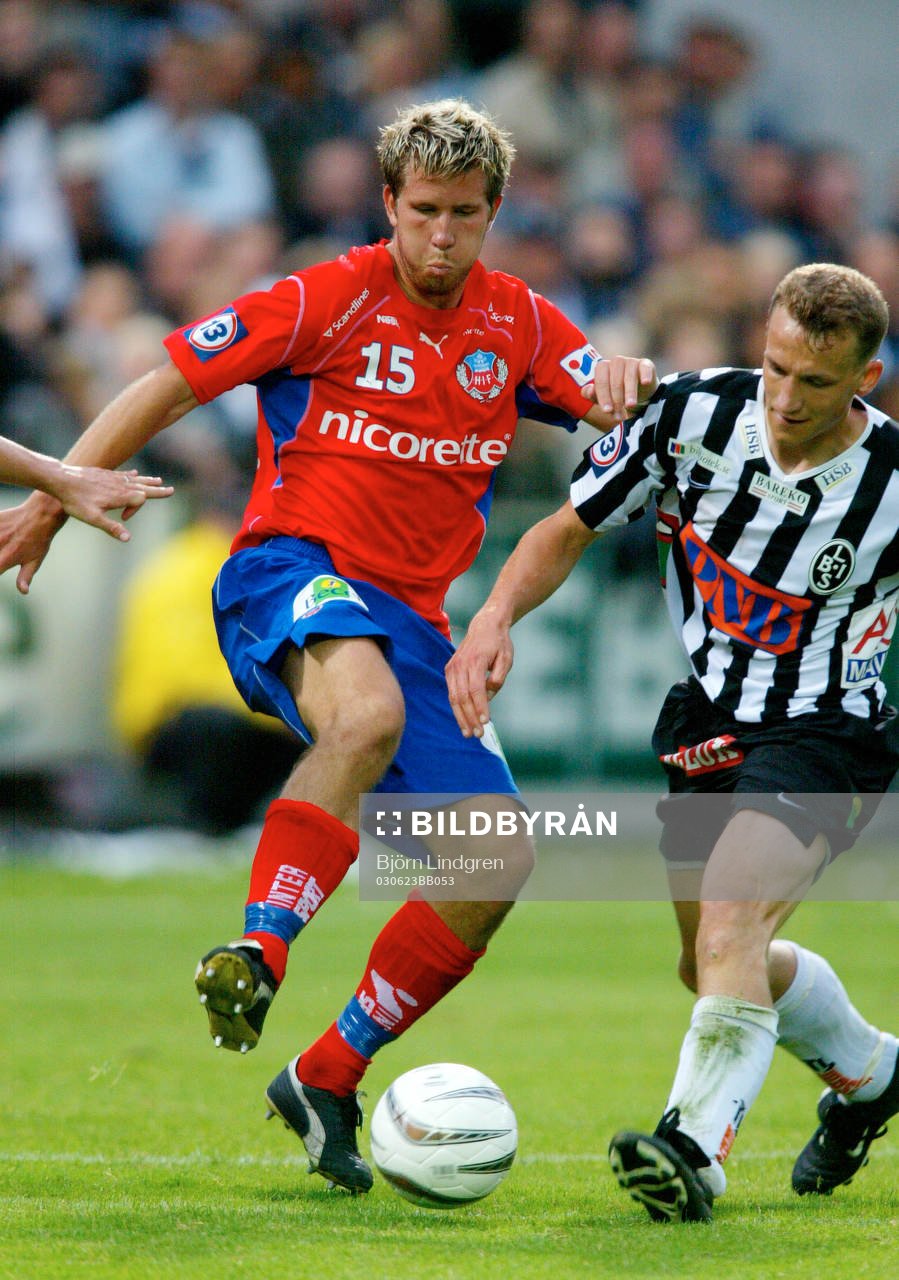 Mattias Lindström, Helsingborg och Magnus Torvaldsson,