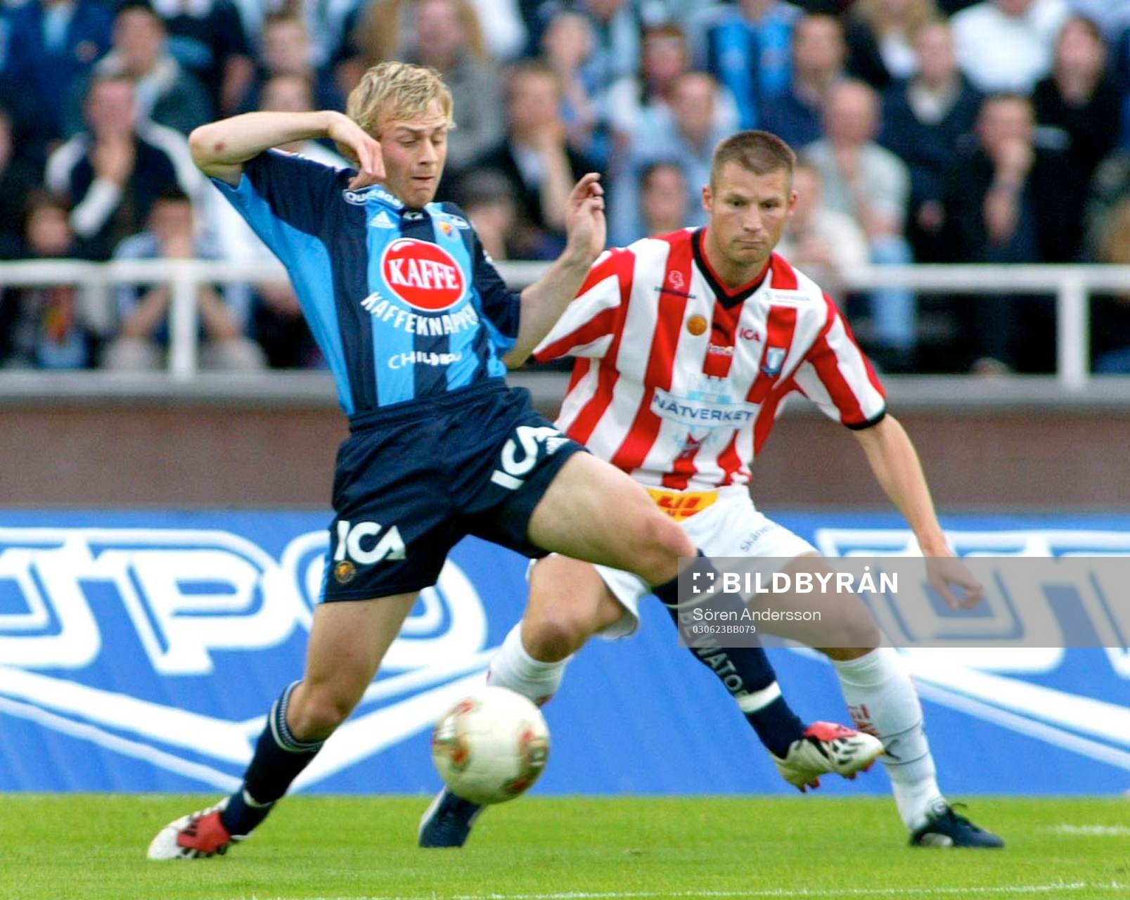Daniel Sjölund, Djurgården och Jussi Nuorela, Malmö FF