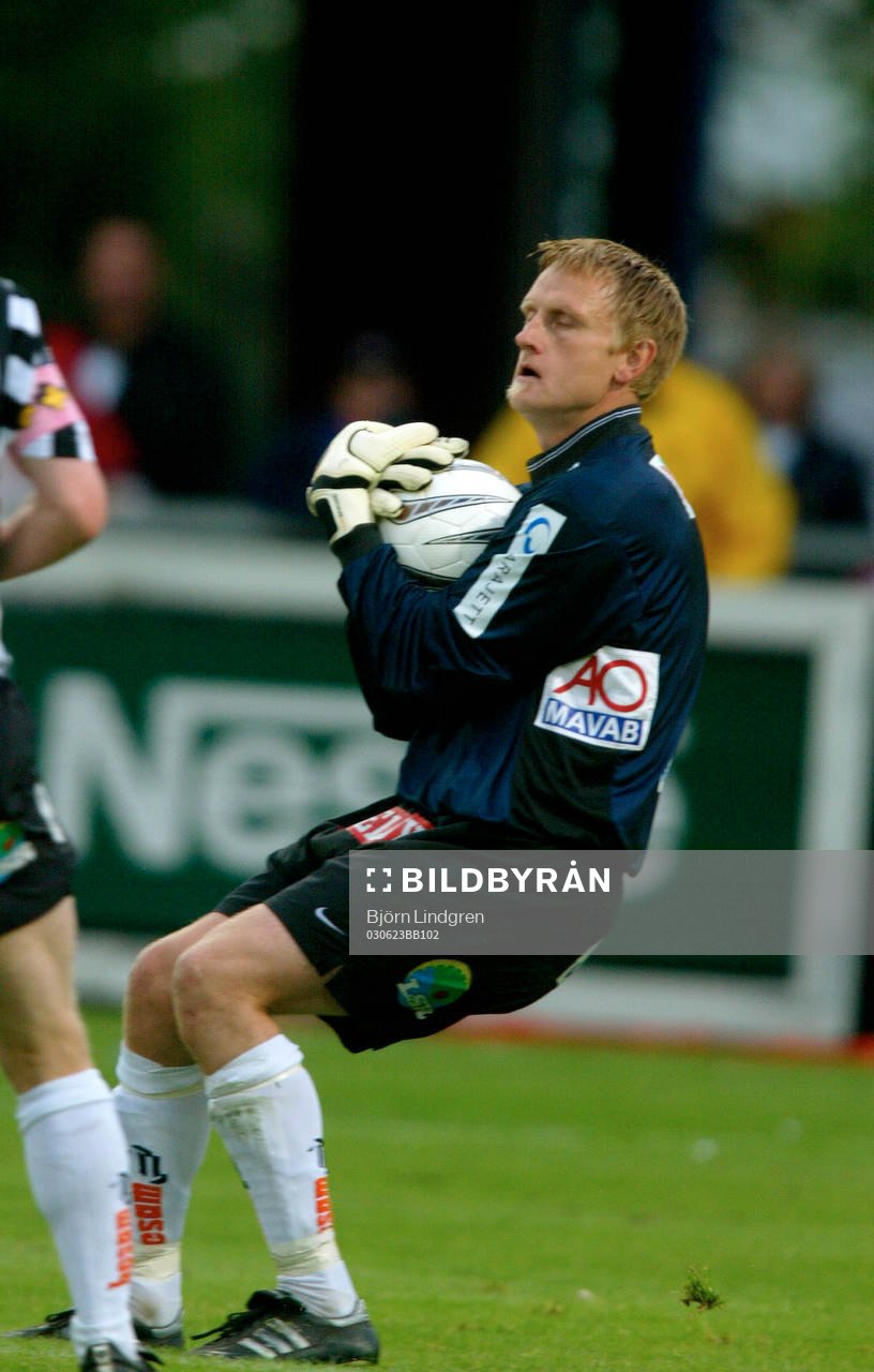  Mats Svensson, målvakt, Landskrona