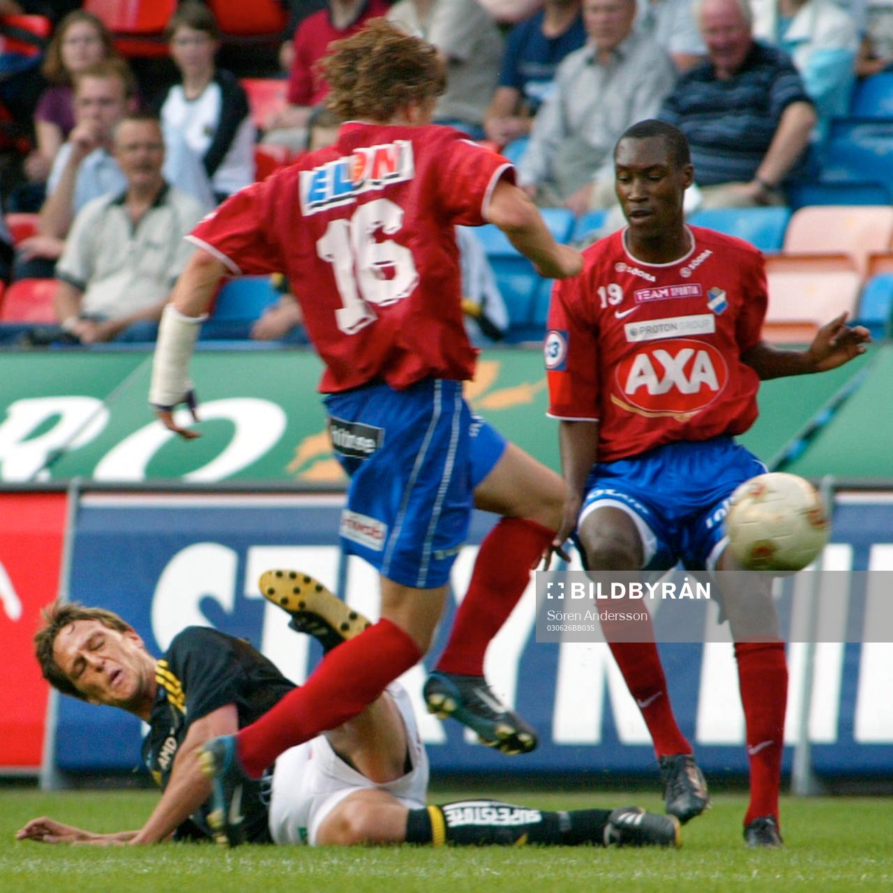 Svante Samuelsson, AIK och Peter Gitselov och Atiba