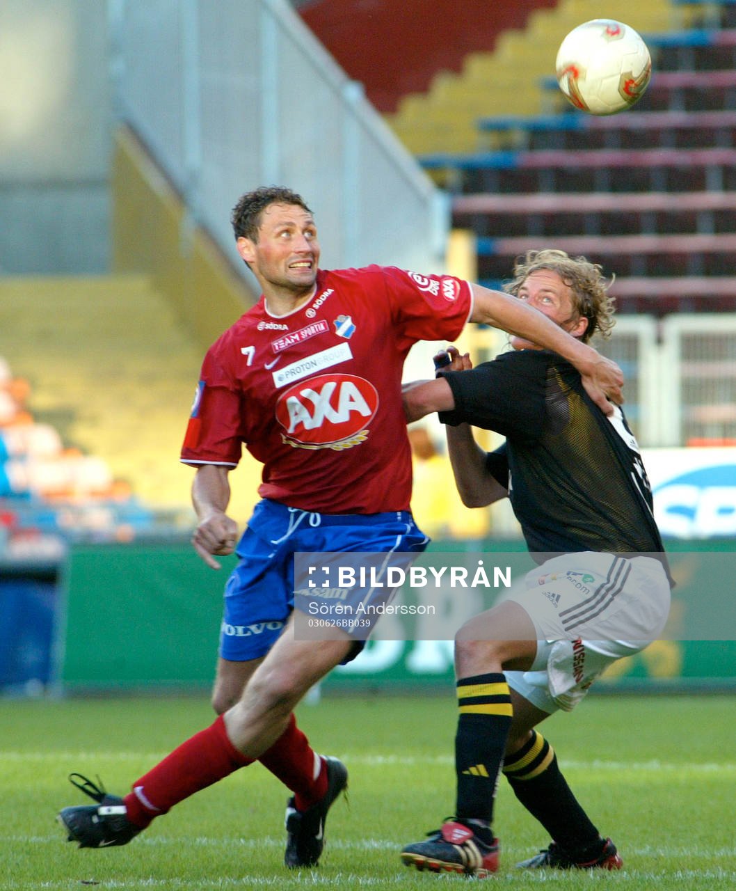 Daniel Tjernström, AIK och Andreas Ottosson, Öster