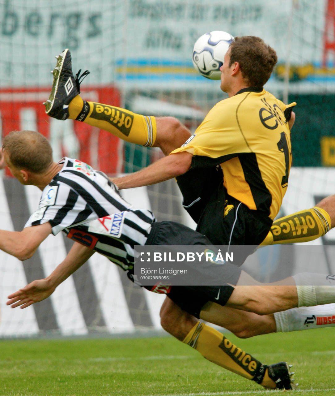 Dagens hjälte, Magnus Torvaldsson, Landskrona  nickar in