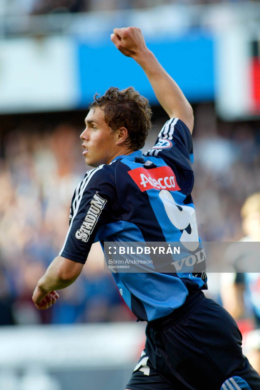 Johan Elmander, Djurgården, jubel