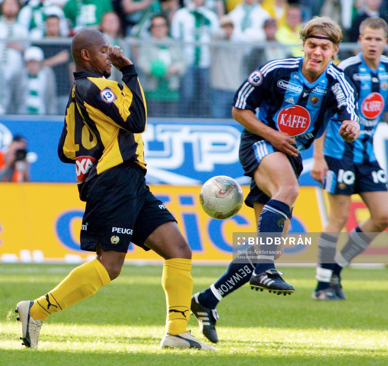 Johan Arneng, Djurgården och Dede Anderson, Hammarby