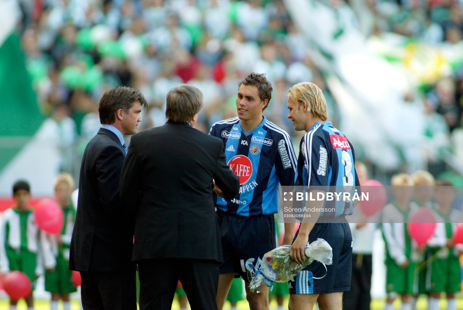Johan Elmander och Mikael Dorsin, Djurgården