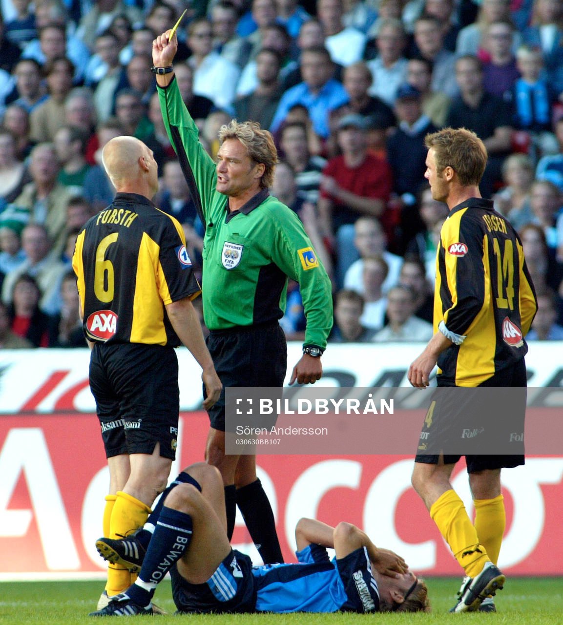  Anders Frisk, domare.