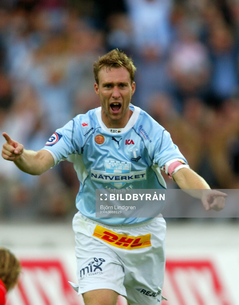 Niklas Skoog, Malmö FF jubel