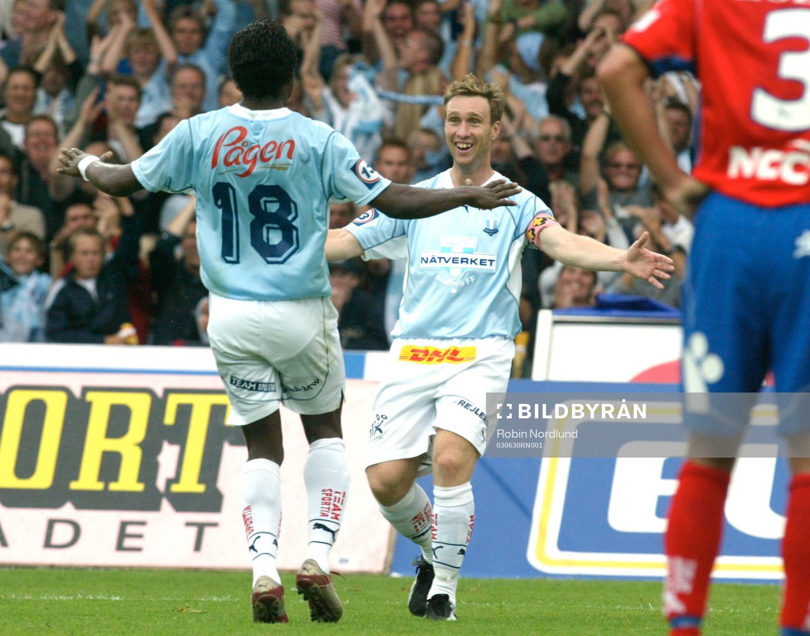 Niklas Skoog, Malmö jubel med Peter Ijeh