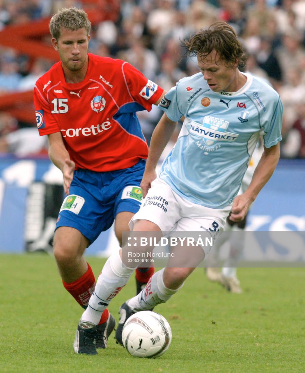 Andreas Yngvesson, MFF i närkamp mot Mattias Lindström,