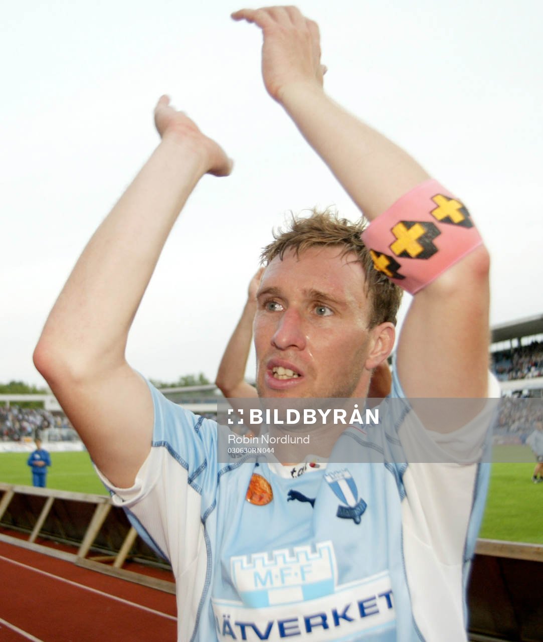 Niklas Skoog, Malmö FF, jubel