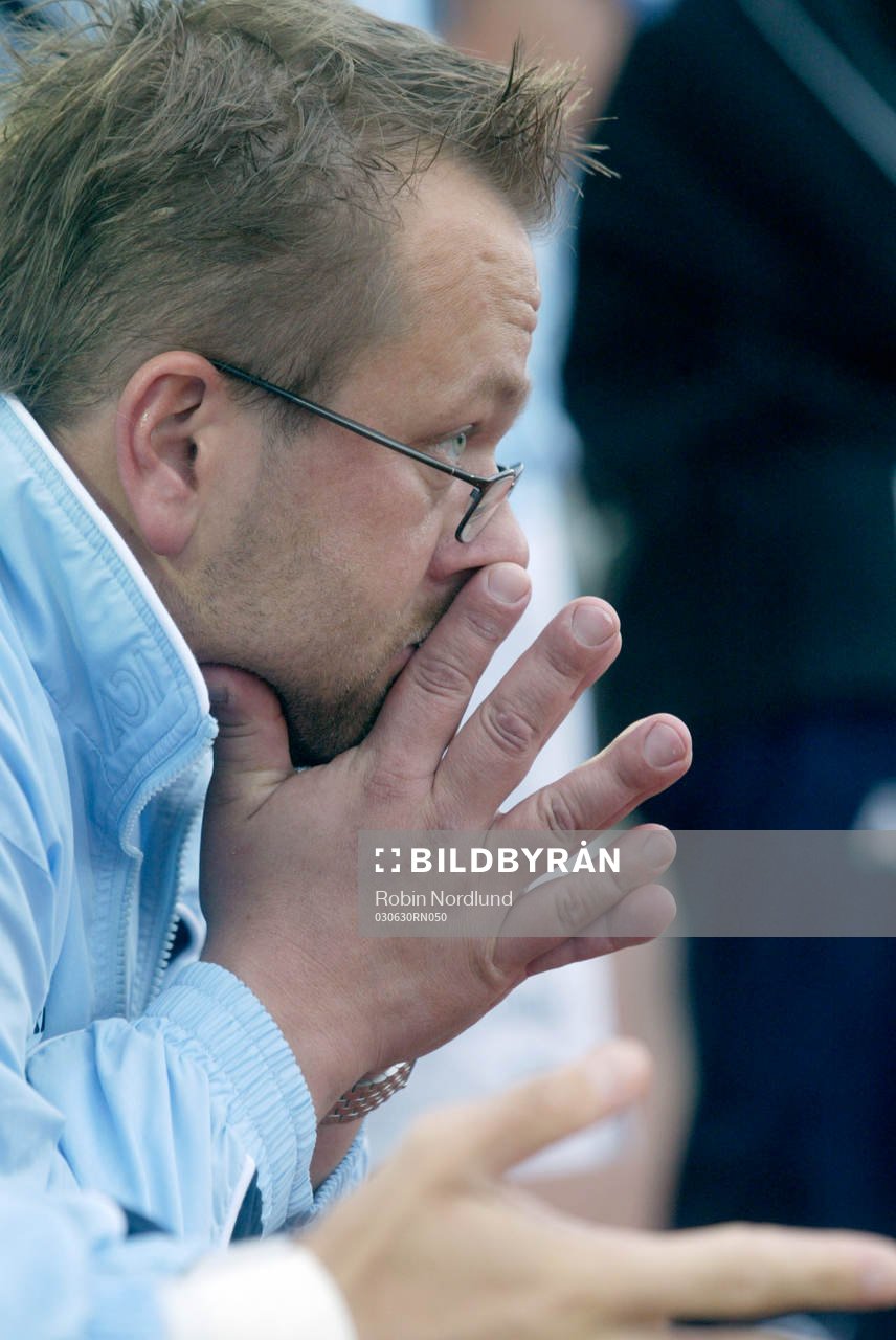 Anders Lindberg, materialförvaltare, Malmö FF funderar