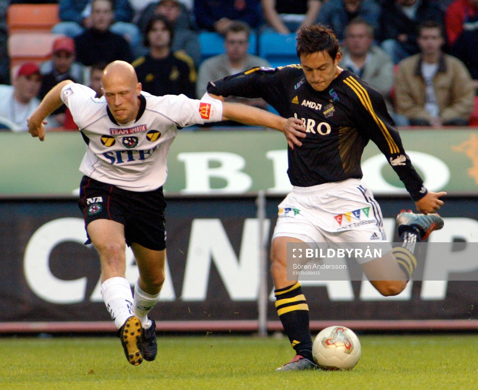 Stefan Ishizaki, AIK och Mikael Danielsson, Örebro