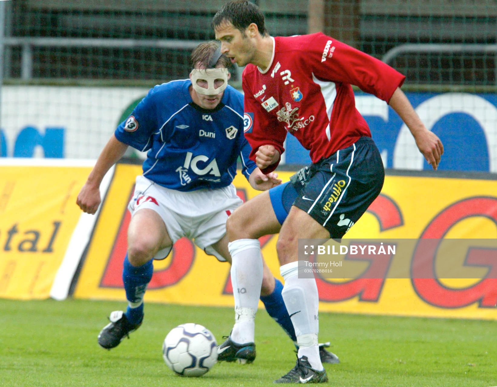 Patrik Fredholm, Örgryte och Joel Borgstrand, Halmstad