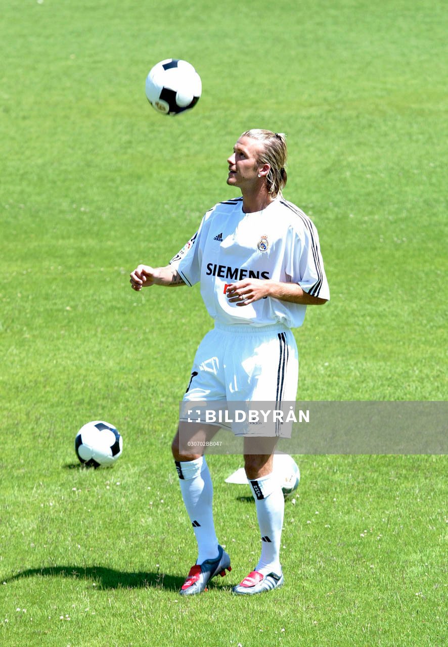 David Beckham, Real Madrid