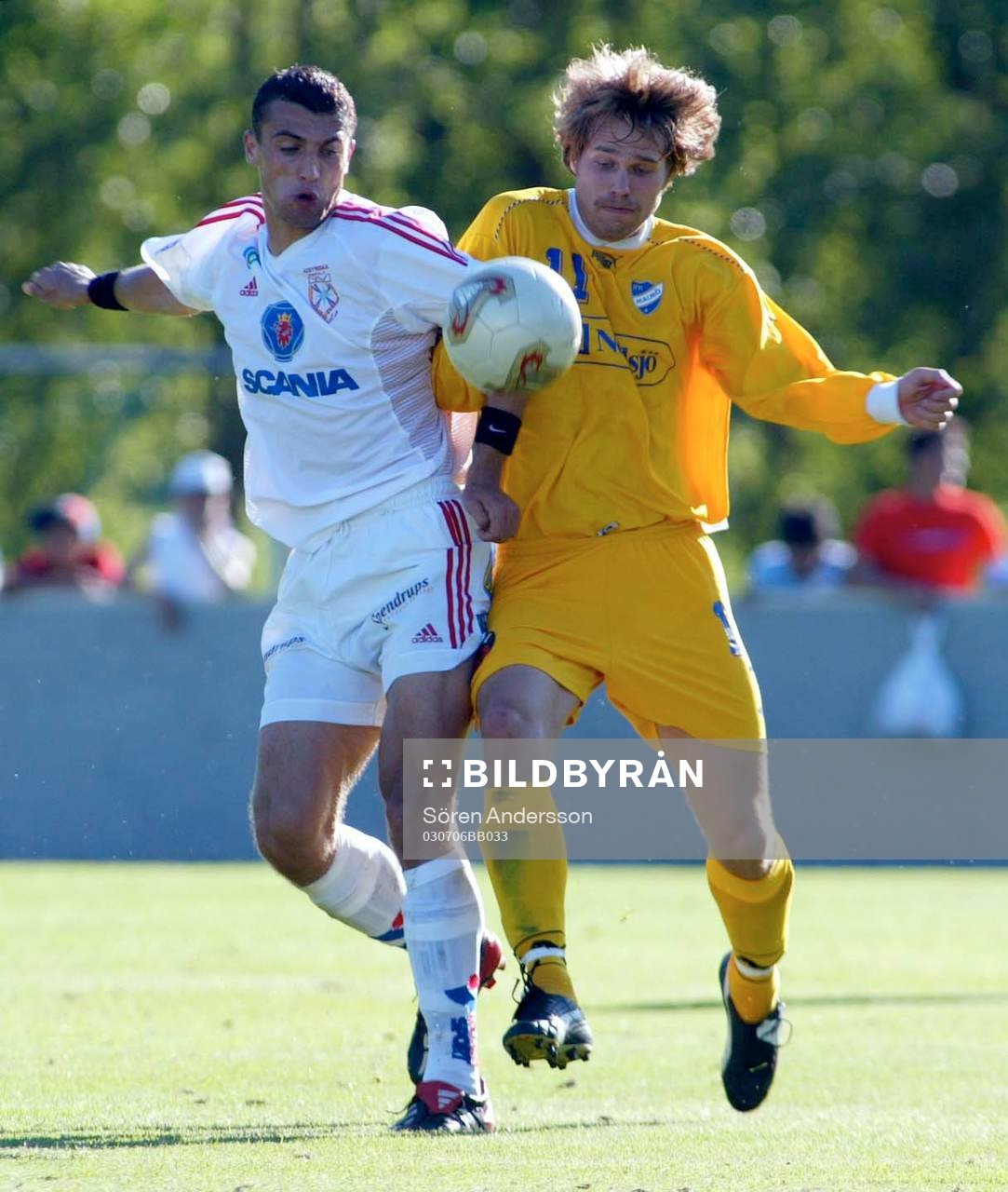 Martin Abrahamsson, Malmö och Ivan Isakovic, Assyriska