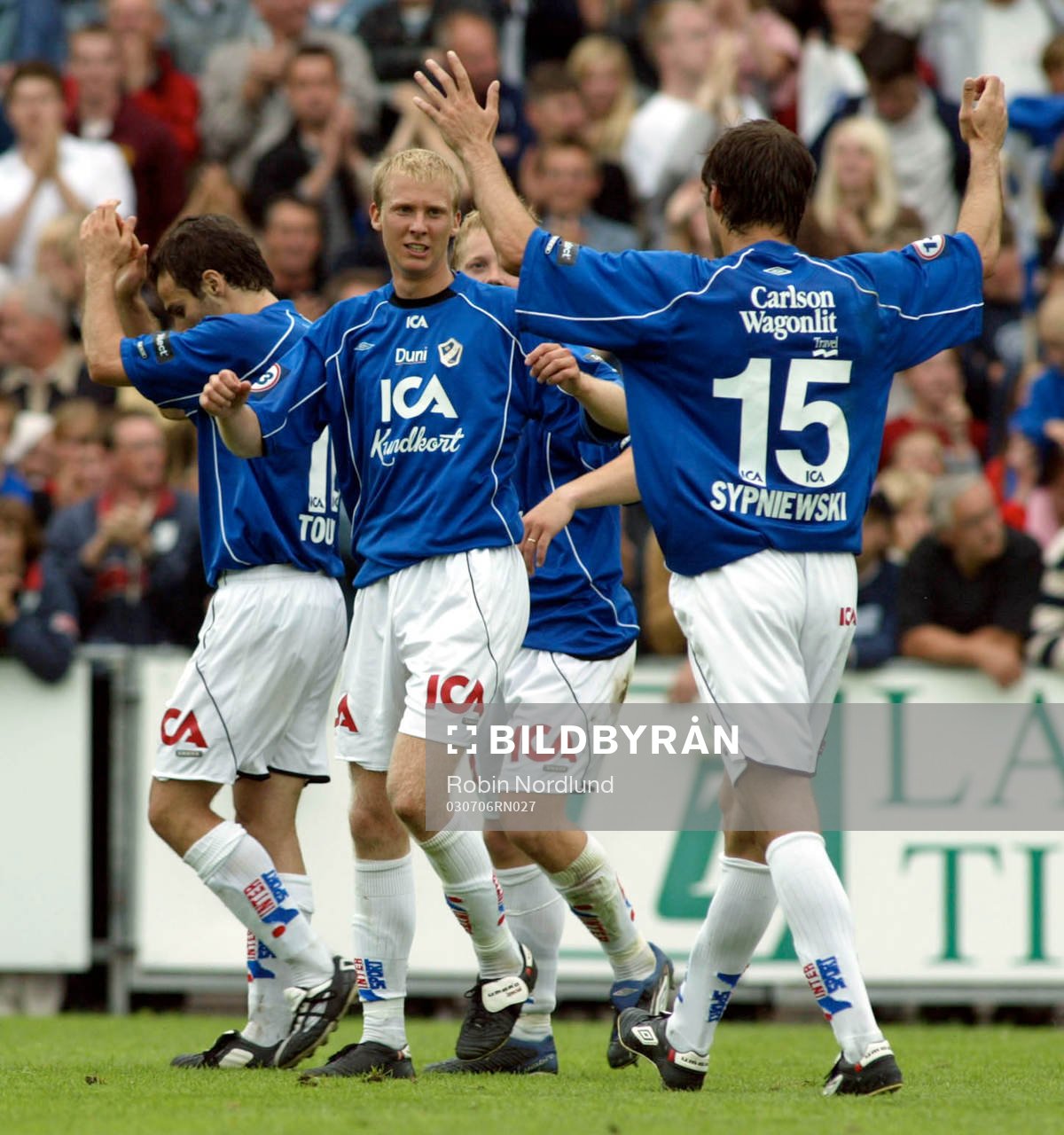 Robert Andersson, Halmstad jubel