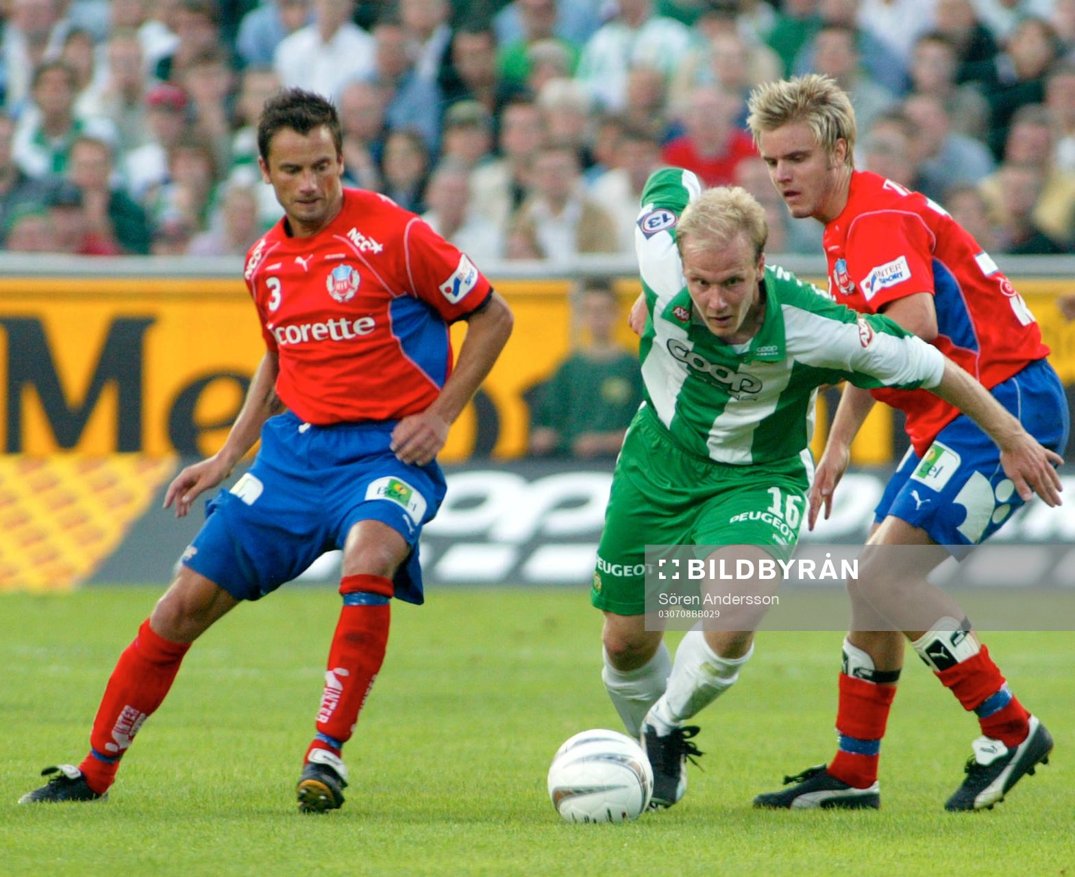 Mikael Andersson, Hammarby och Kenneth Rasmussen och