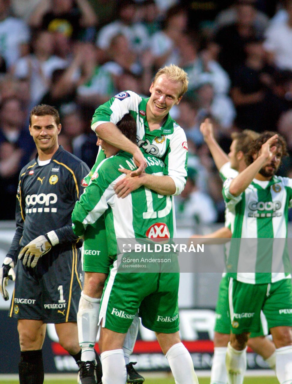 Mikael Andersson, Hammarby jubel